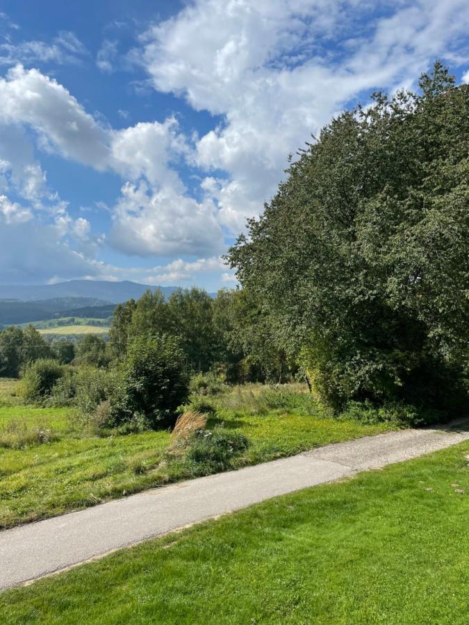 Chata Adam U Lipna Horní Planá Dış mekan fotoğraf