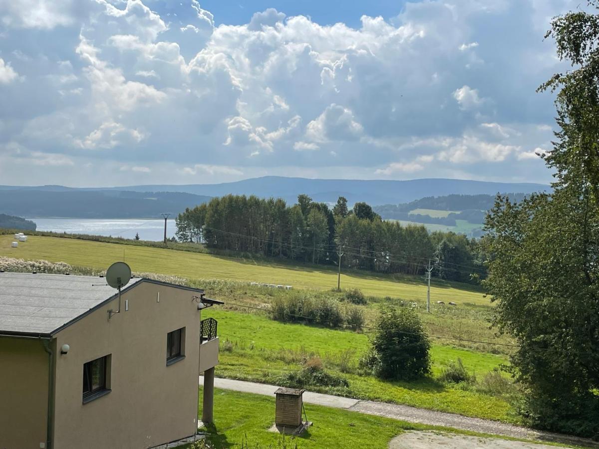 Chata Adam U Lipna Horní Planá Dış mekan fotoğraf