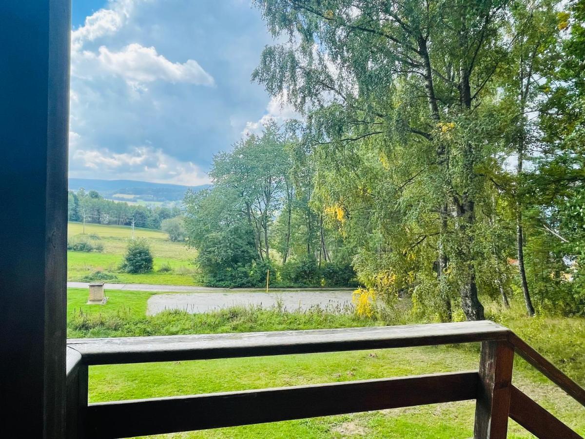 Chata Adam U Lipna Horní Planá Dış mekan fotoğraf